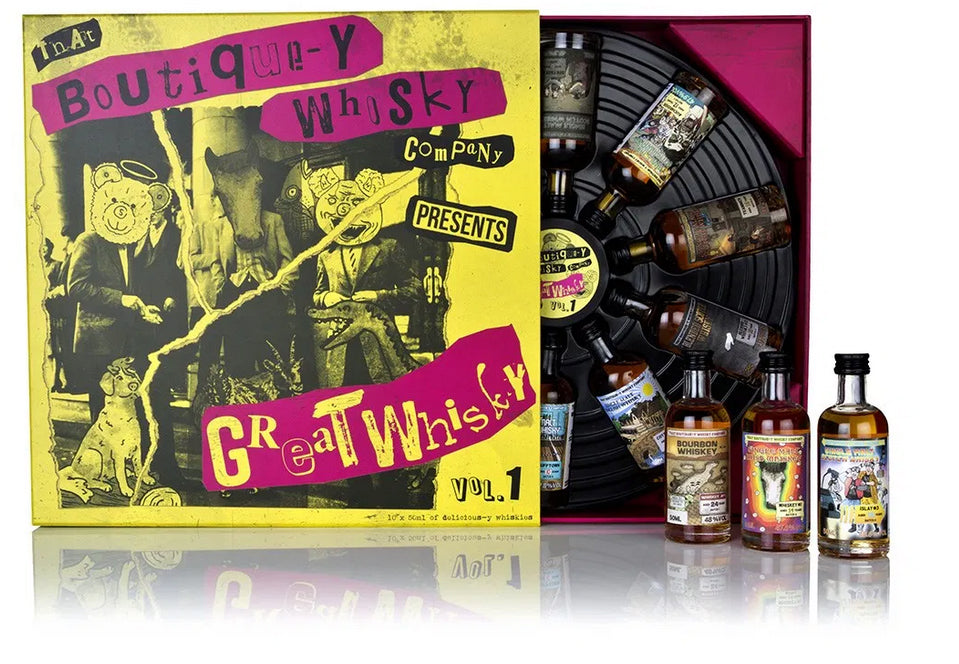 Boutiquey Whisky Vol 1. Greatest Whiskies Taster Kit – Hains & Co